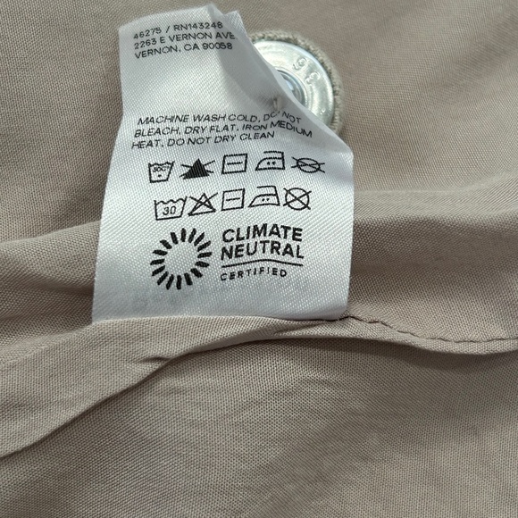 Reformation Billie Linen Vest - Picture 9 of 10